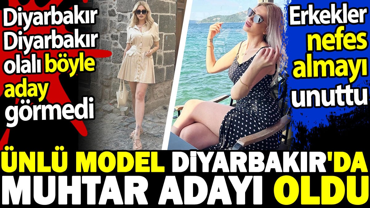 Diyarbakır’da Model Muhtar Adayı Simurg Sarsılmaz