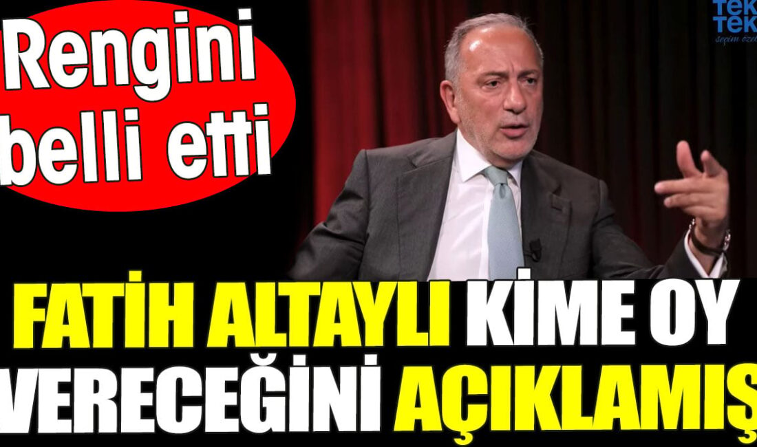 Gazeteci Fatih Altaylı, yarın