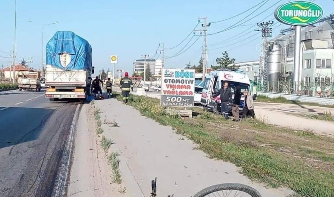 Konya Ereğli'de sabah saatlerinde