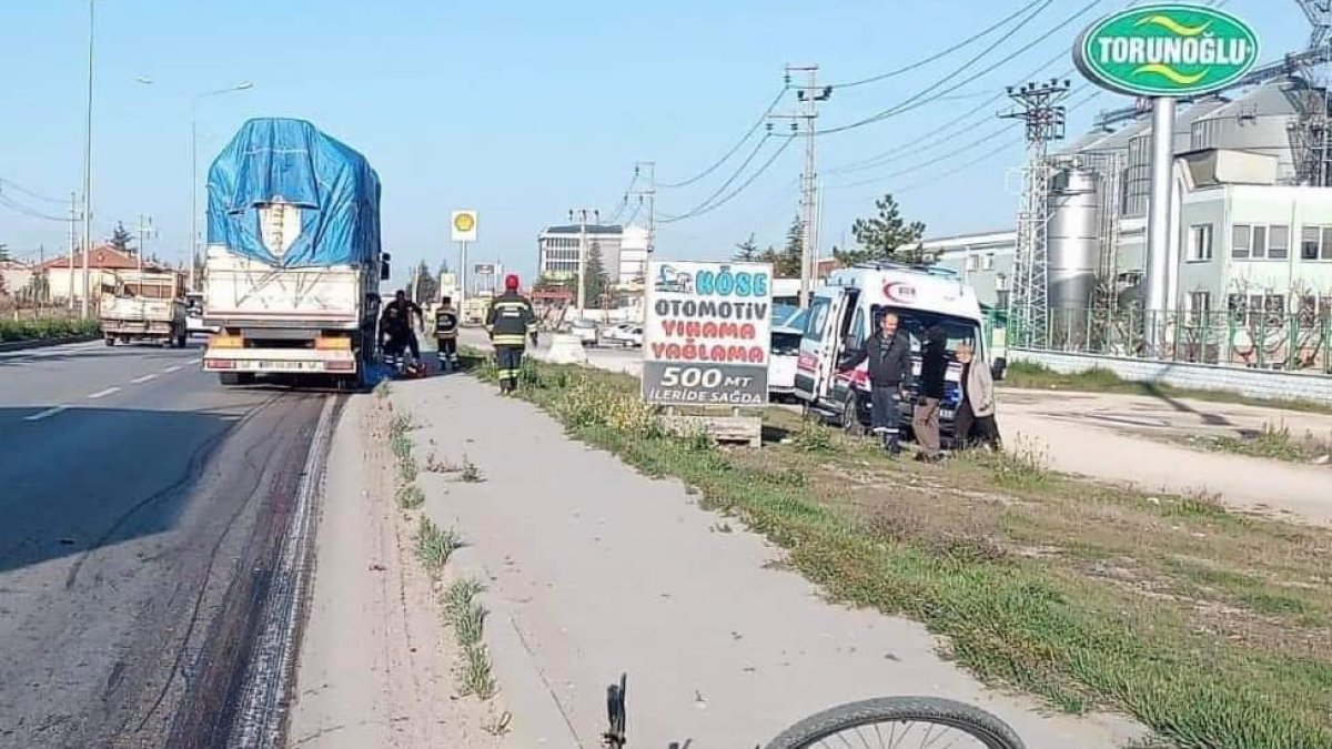 Sinan Camcı Konya Ereğli’de TIR’ın Altında Kalarak Hayatını Kaybetti