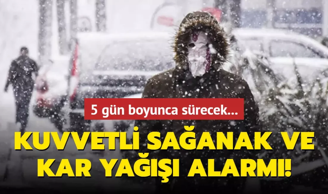 Meteoroloji Genel Müdürlüğü'nden 8