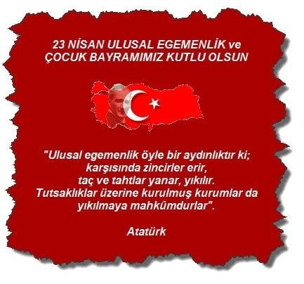 23 Nisan mesajları ile Çocuk Bayramı'nı unutmayın! Atatürk sözleri ile en güzel, kısa ve resimli 23 Nisan kutlama mesajları