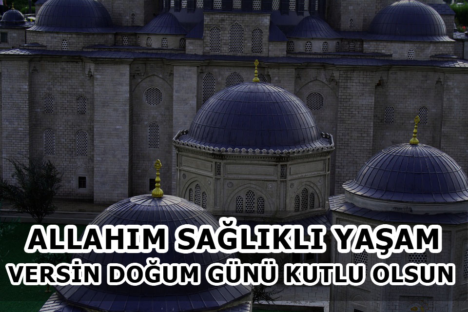 Doğum gününü kutlamak istediğiniz