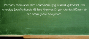 Alkım ne demek?