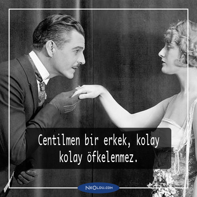 centilmen erkek özellikler