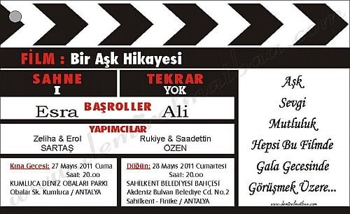 film En İlginç 15 Düğün Davetiyesi