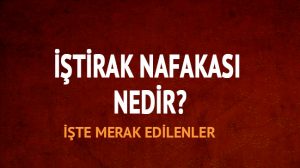 İştirak nafakası nedir, nafaka nasıl hesaplanır? İştirak ne demek …