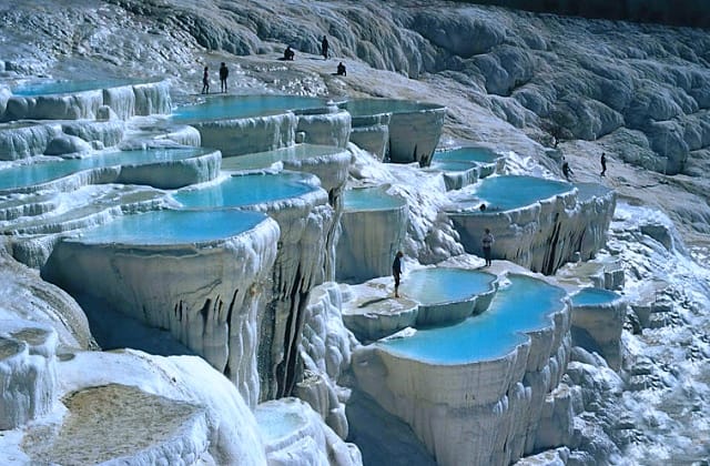 türkiye'de kışın gezilecek yerler pamukkale