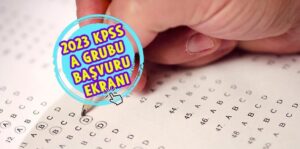 KPSS başvuruları bugün başlıyor! İşte 2023 KPSS Lisans başvuru ekranı