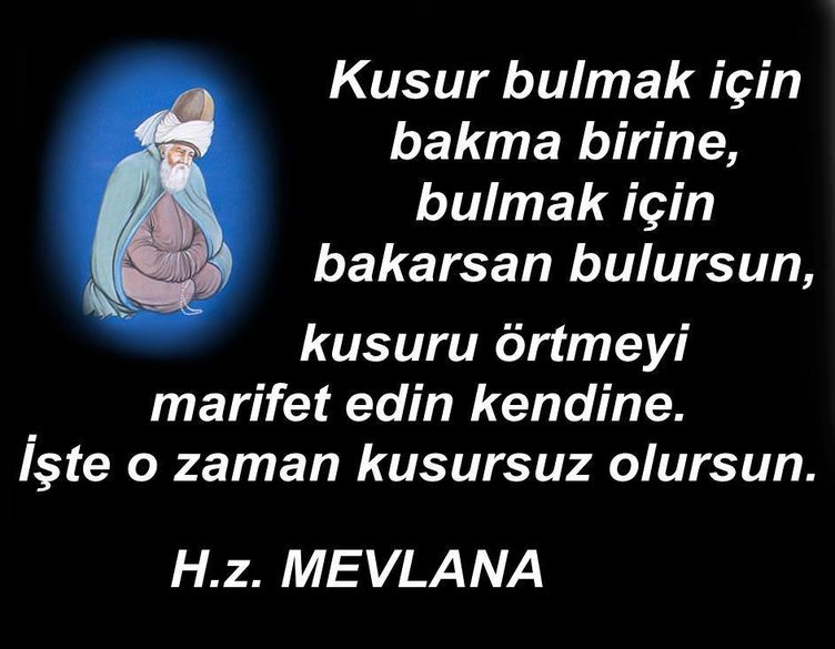 Mevlana sözleri+ Resimli Mevlana sözleri