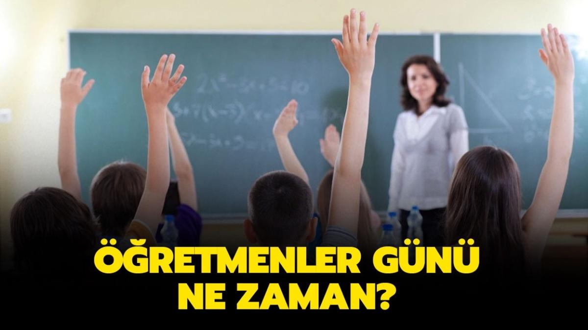 ��retmenler G�n� ne zaman, ka� g�n var? ��retmenler G�n� 2021 ay�n ka��nda?