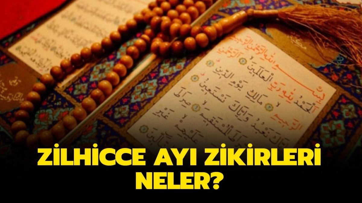 Zilhicce ayında çekilecek tesbihler