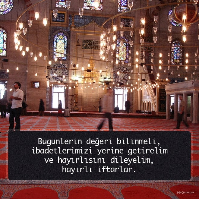 iftar sözleri