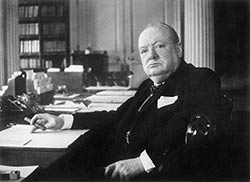 Uzun adı “Winston Leonard Spencer Churchill” olan Winston Churchill, 30