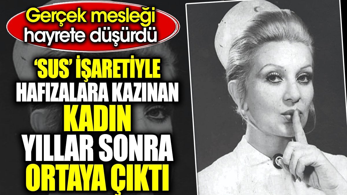 Sus işareti yapan hemşire Dilek Tunca’nın gizemli hikayesi