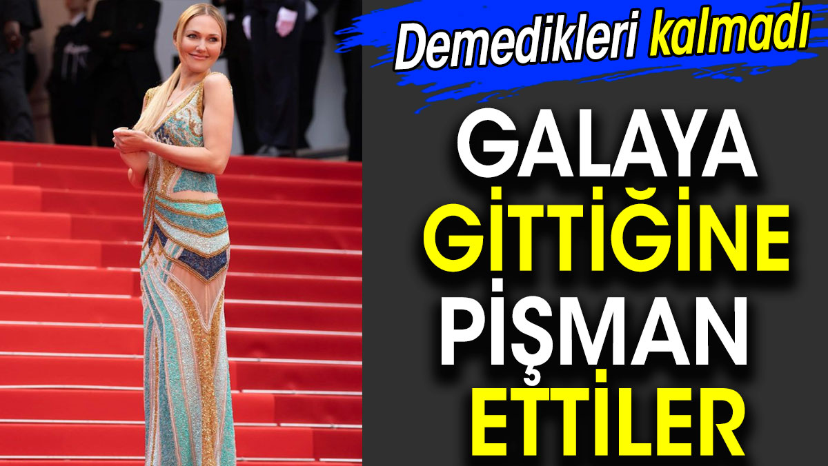 Meryem Uzerli Cannes’da olay yarattı!